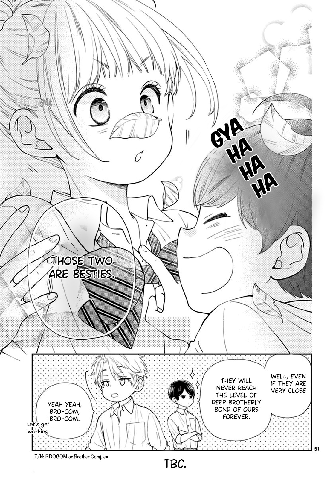 Yuzuki-san chi no Yon Kyoudai Chapter 7 page 53 - Chapter 7