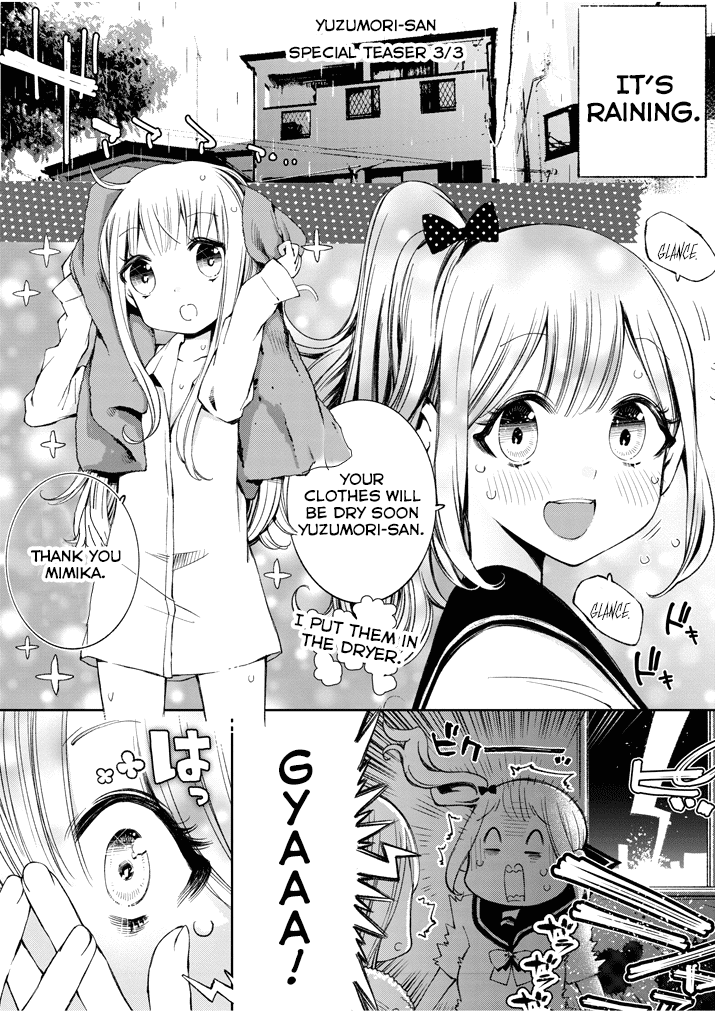 Yuzumori-san Chapter 0.3 page 1 - Chapter 0.3: Part 0.3