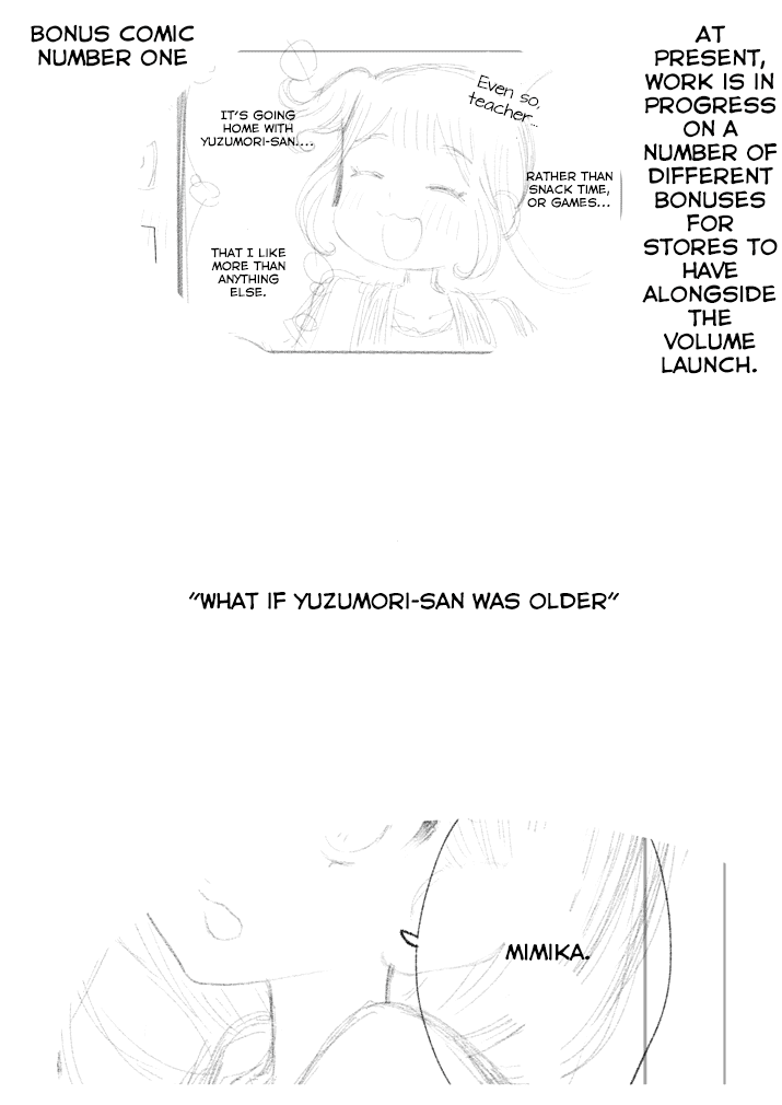 Yuzumori-san Chapter 8.4 page 5 - Chapter 8.4: Comic PR