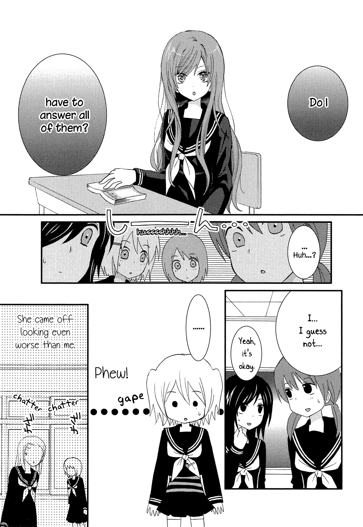 Zankou Noise Chapter 3 page 13 - Chapter 3: Girl Talk