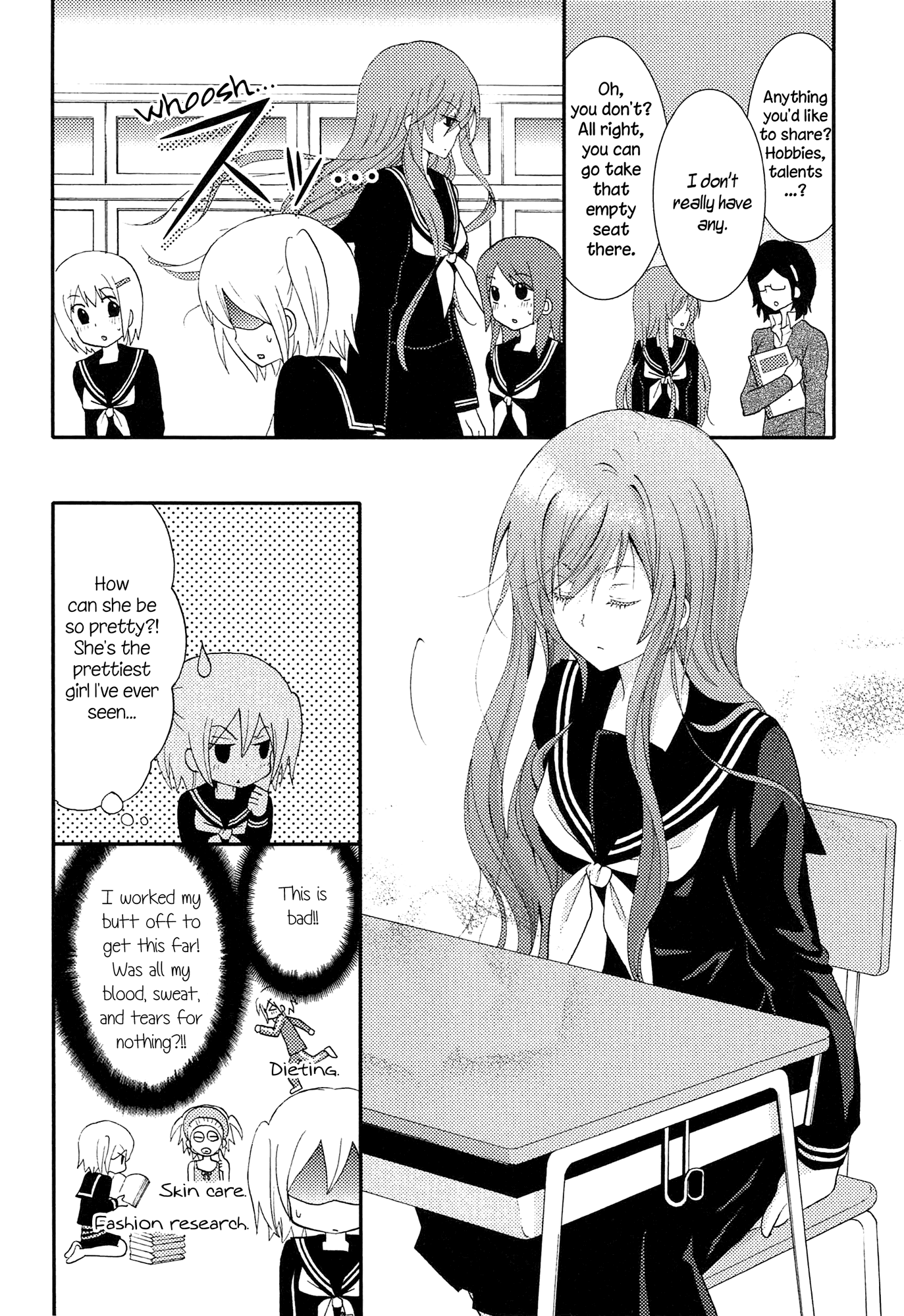 Zankou Noise Chapter 3 page 8 - Chapter 3: Girl Talk