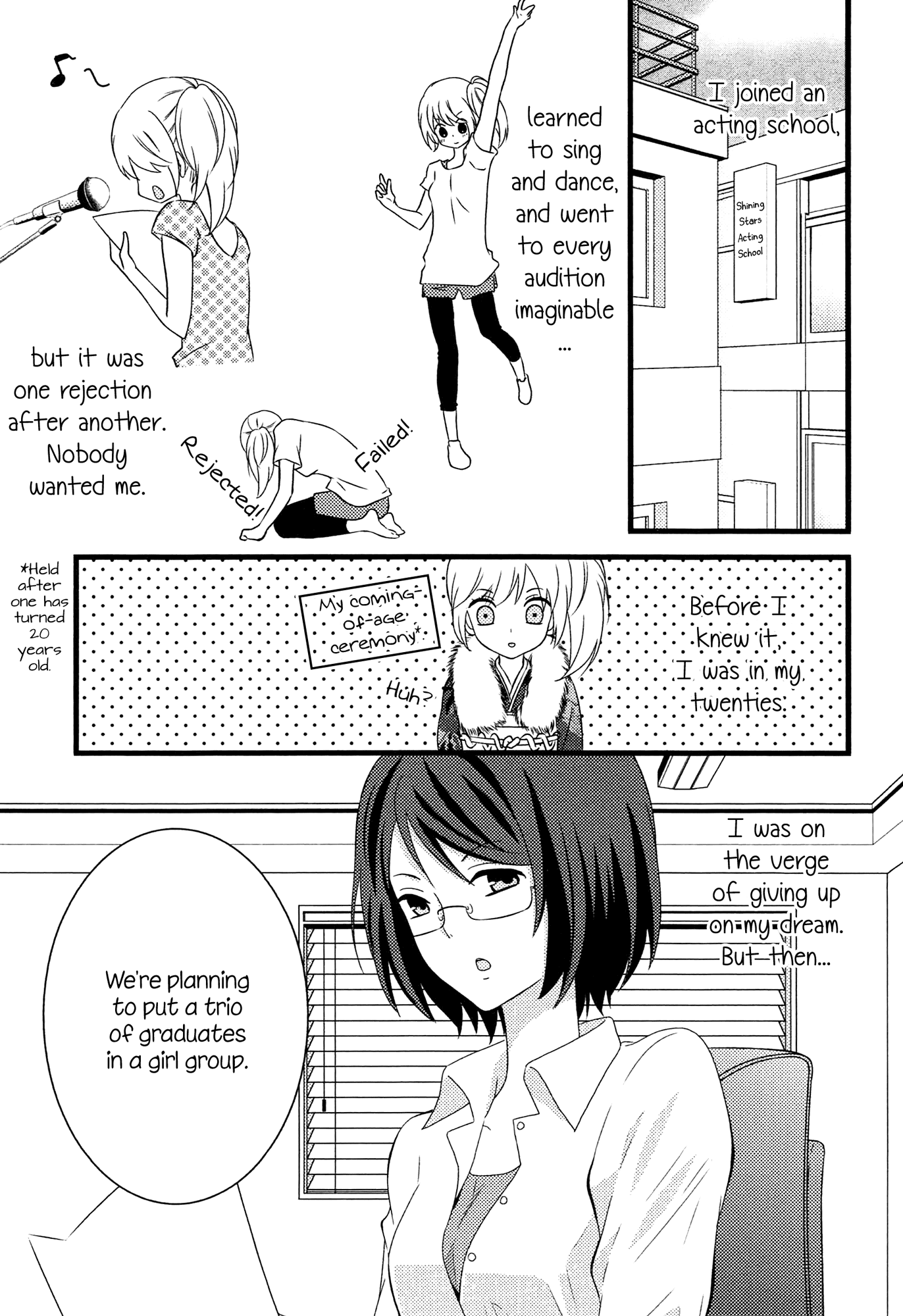 Zankou Noise Chapter 4 page 4 - Chapter 4: My Job won't Let me Date