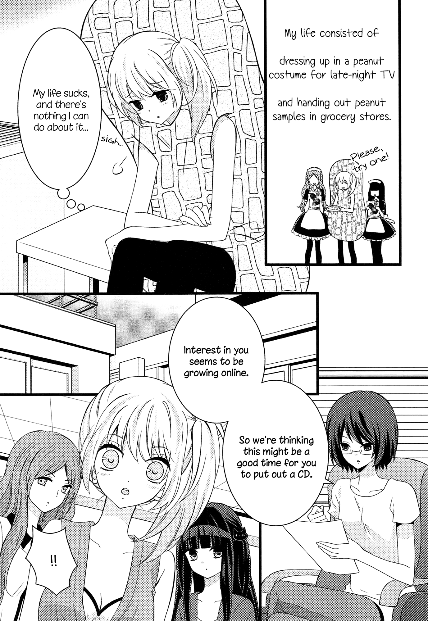 Zankou Noise Chapter 4 page 6 - Chapter 4: My Job won't Let me Date