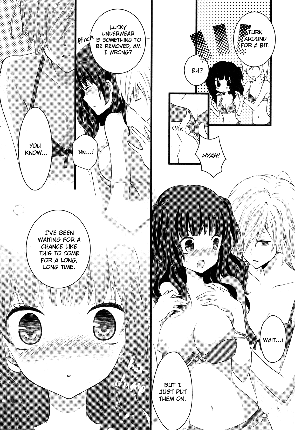 Zankou Noise Chapter 6 page 12 - Chapter 6: Everyday★Lingerie