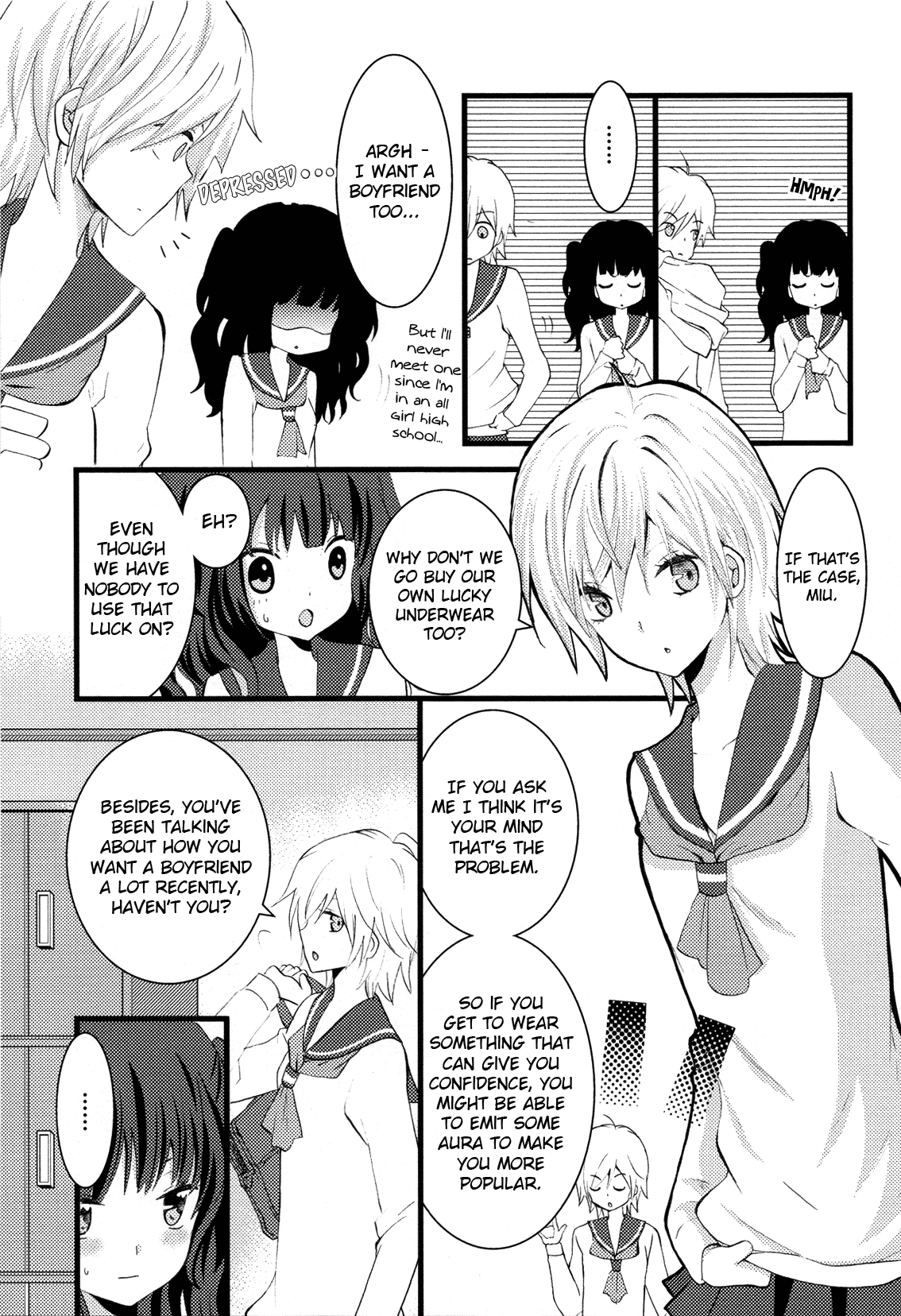 Zankou Noise Chapter 6 page 3 - Chapter 6: Everyday★Lingerie