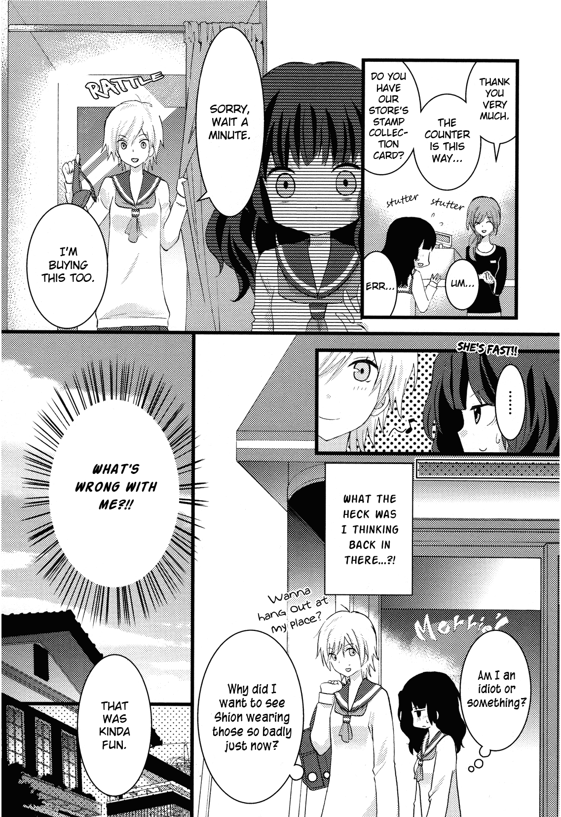 Zankou Noise Chapter 6 page 8 - Chapter 6: Everyday★Lingerie