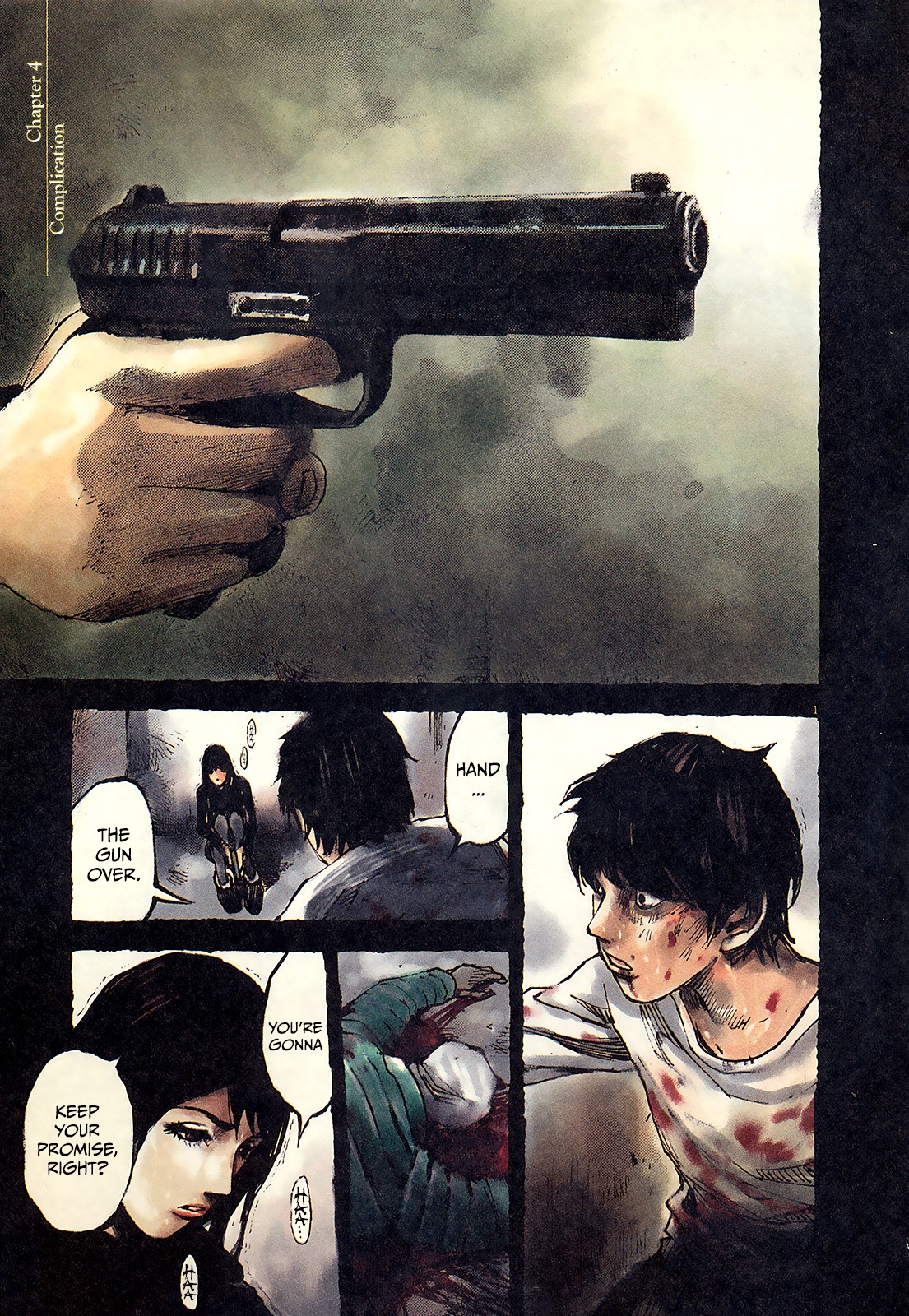 Zankyou Chapter 4 page 1 - Chapter 4: Complication