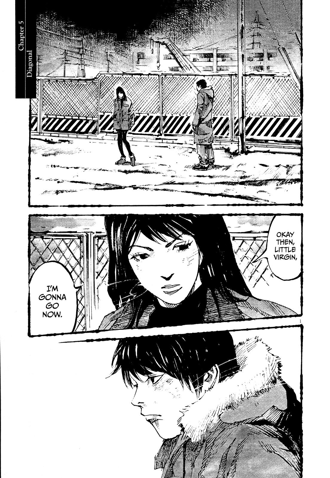 Zankyou Chapter 5 page 1 - Chapter 5: Diagonal