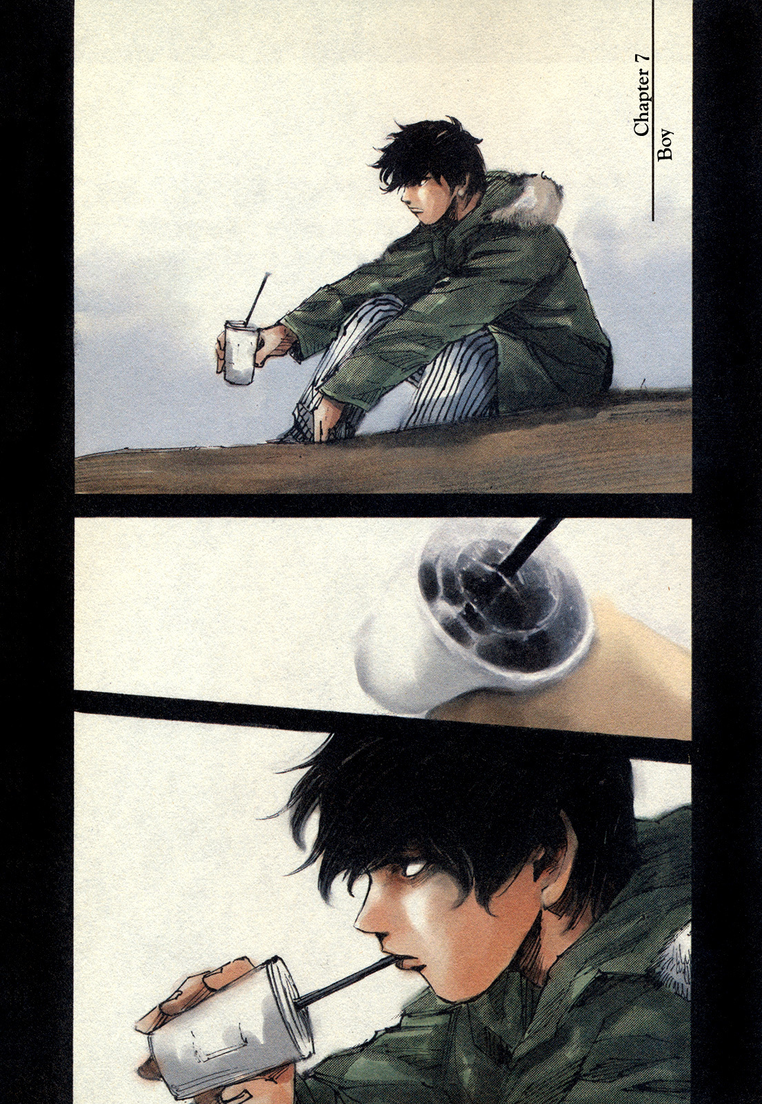 Zankyou Chapter 7 page 1 - Chapter 7: Boy