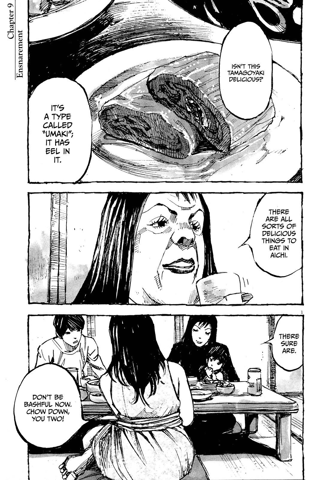 Zankyou Chapter 9 page 1 - Chapter 9: Ensnarement