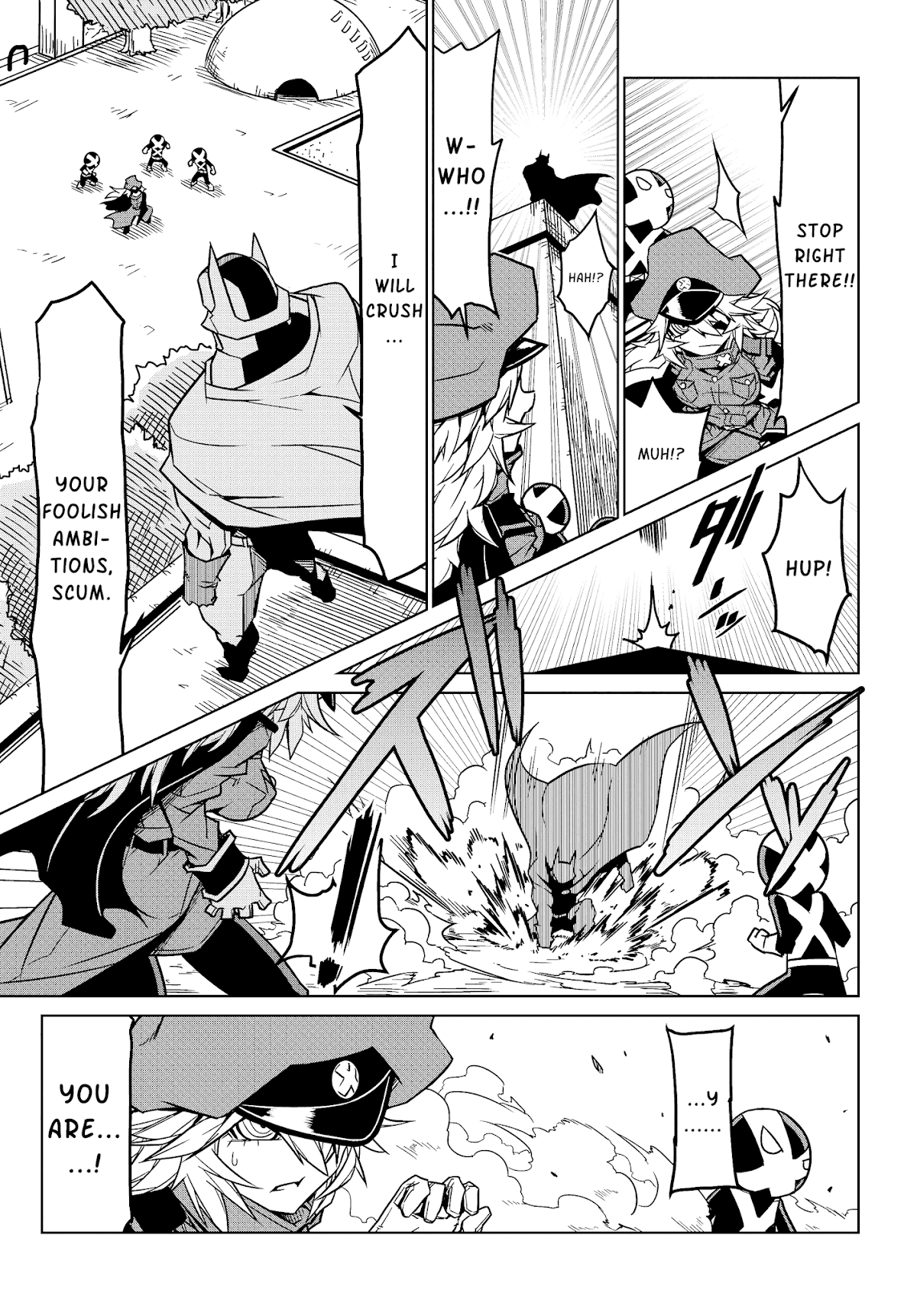Zannen Jokanbu Black General-san Chapter 1 page 4 - Chapter 1: World Domination Start