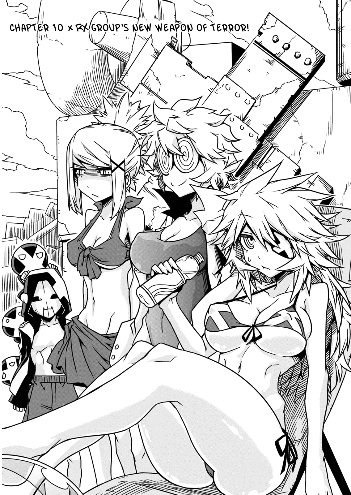Zannen Jokanbu Black General-san Chapter 10 page 1 - Chapter 10: RX Group's New Weapon of Terror!