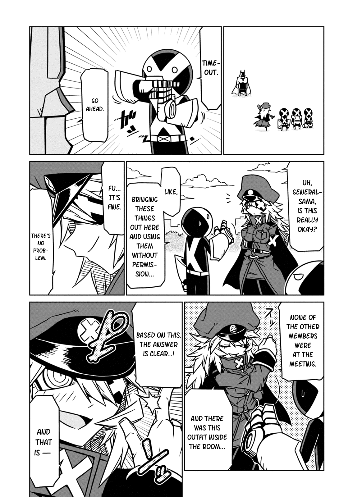 Zannen Jokanbu Black General-san Chapter 10 page 4 - Chapter 10: RX Group's New Weapon of Terror!