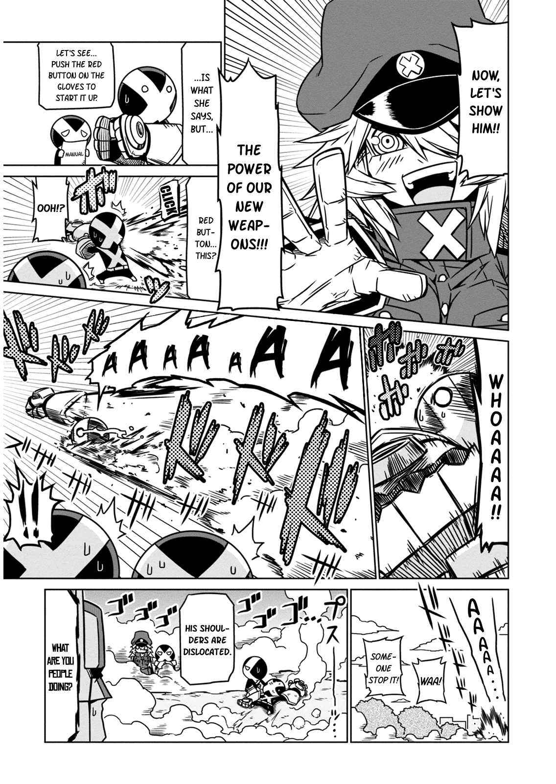 Zannen Jokanbu Black General-san Chapter 10 page 7 - Chapter 10: RX Group's New Weapon of Terror!