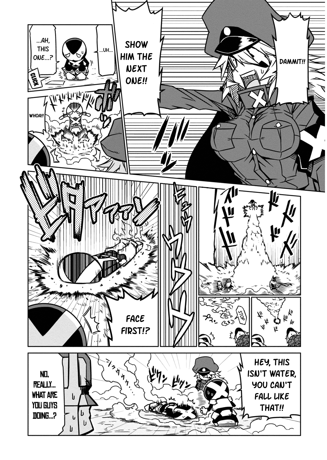 Zannen Jokanbu Black General-san Chapter 10 page 8 - Chapter 10: RX Group's New Weapon of Terror!