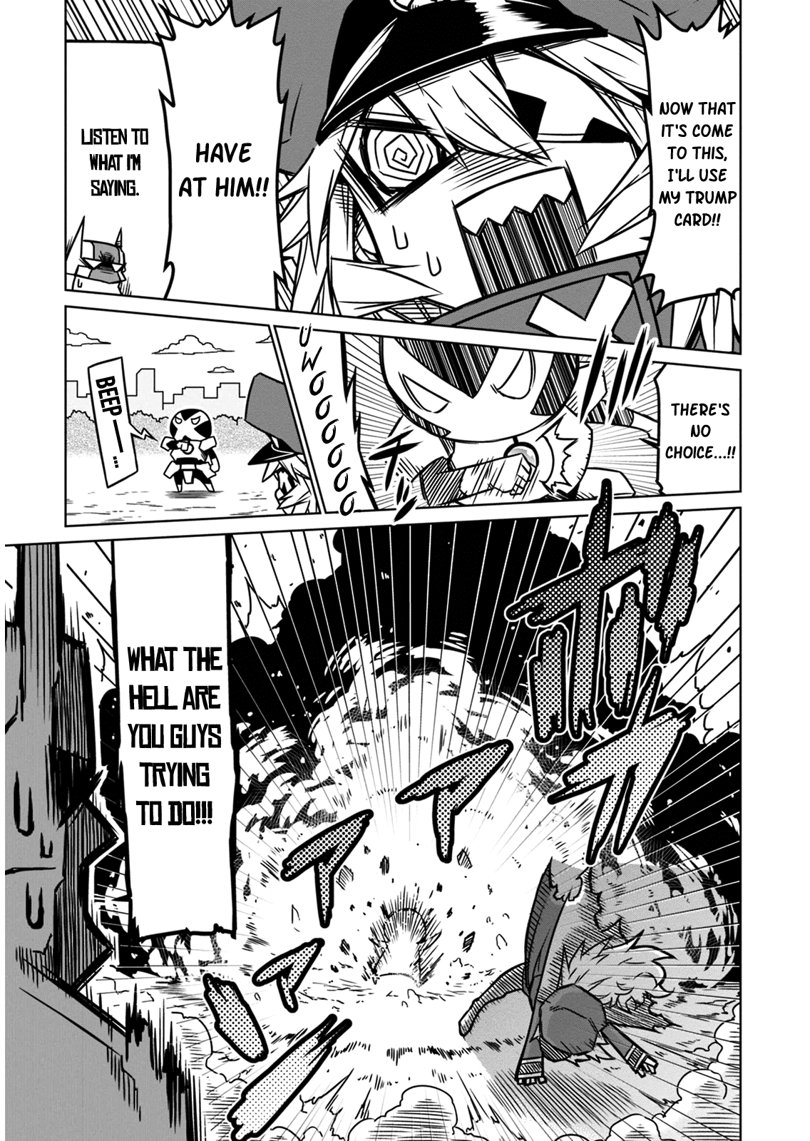 Zannen Jokanbu Black General-san Chapter 10 page 9 - Chapter 10: RX Group's New Weapon of Terror!