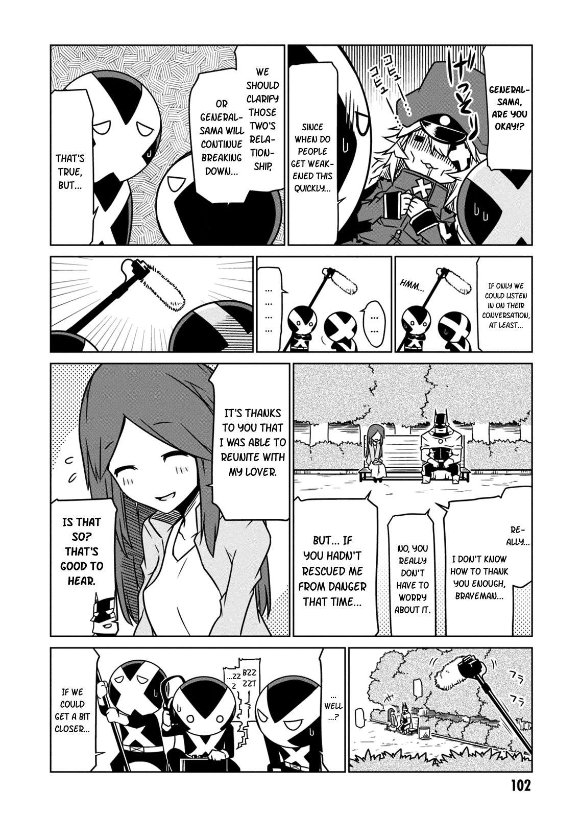 Zannen Jokanbu Black General-san Chapter 11 page 4 - Chapter 11: General-sama's Greatest Danger