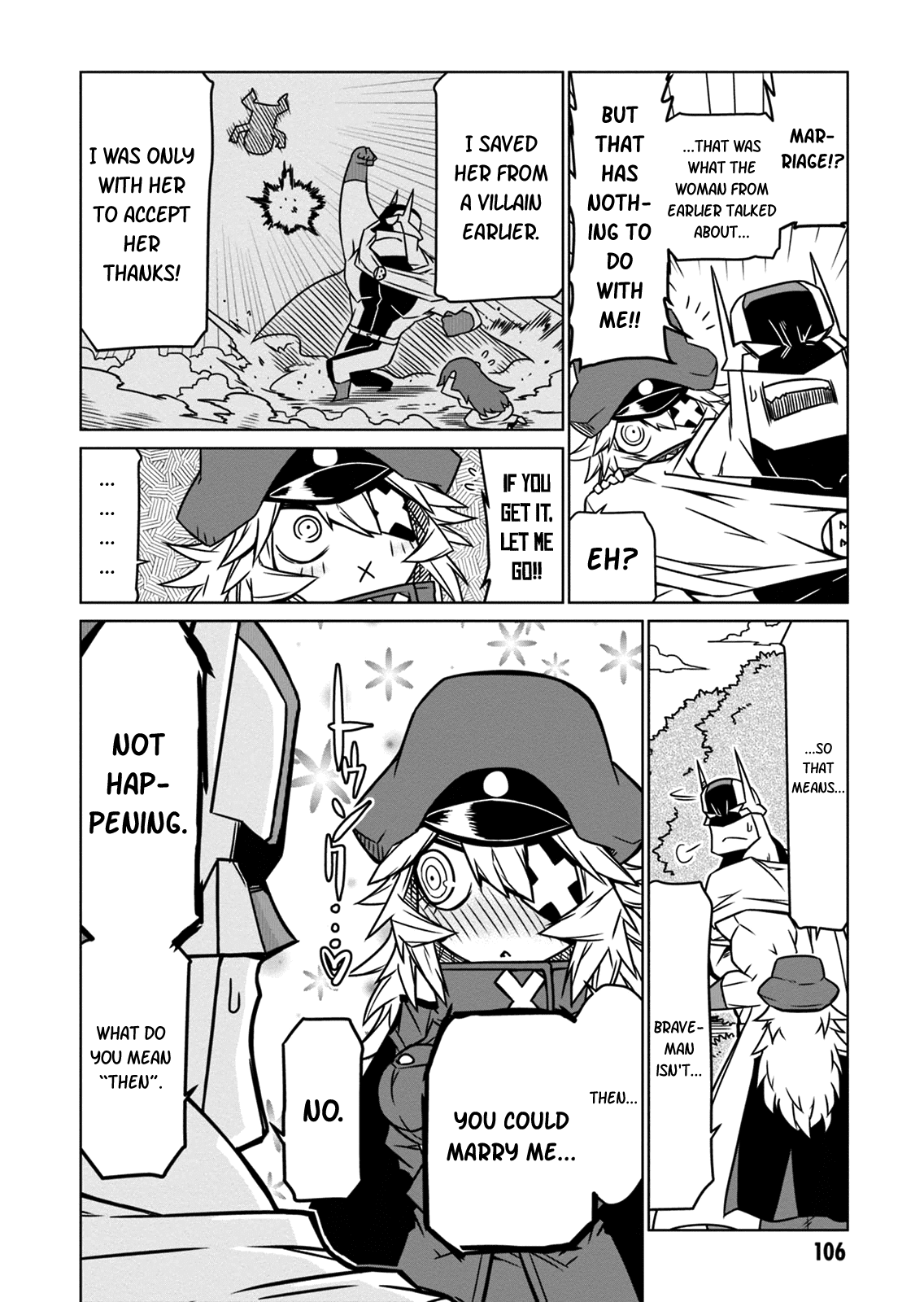 Zannen Jokanbu Black General-san Chapter 11 page 8 - Chapter 11: General-sama's Greatest Danger