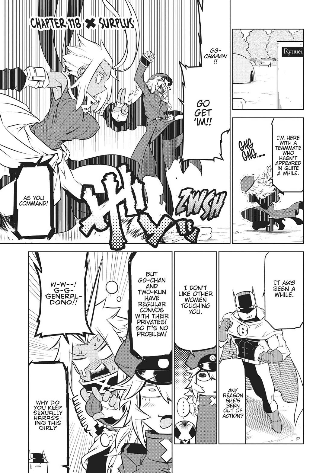 Zannen Jokanbu Black General-san Chapter 118 page 1 - Chapter 118