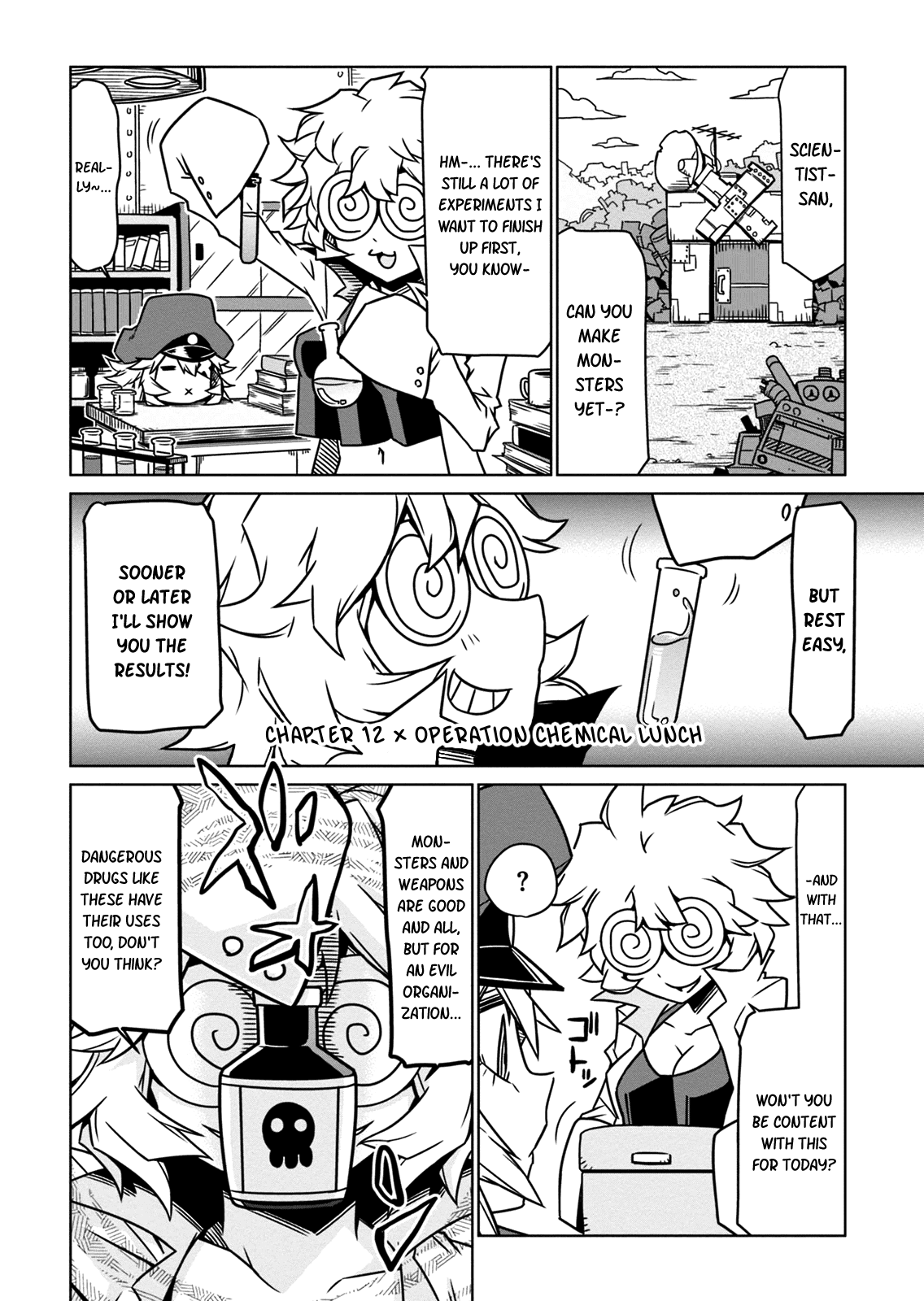 Zannen Jokanbu Black General-san Chapter 12 page 1 - Chapter 12: Operation Chemical Lunch