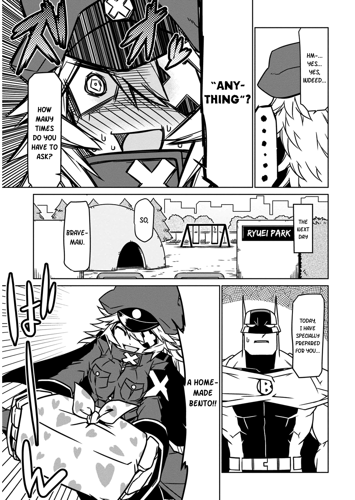 Zannen Jokanbu Black General-san Chapter 12 page 3 - Chapter 12: Operation Chemical Lunch