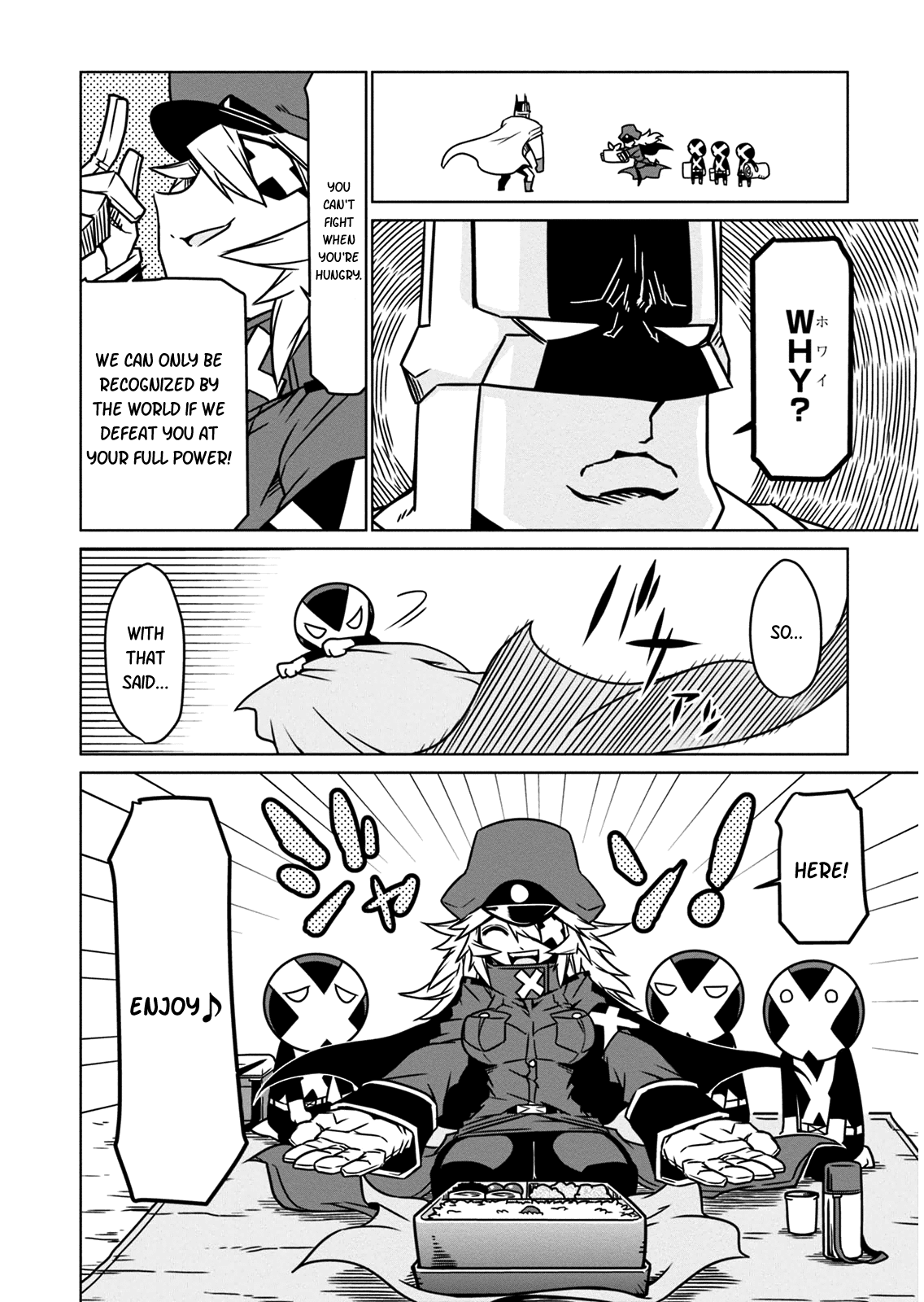 Zannen Jokanbu Black General-san Chapter 12 page 4 - Chapter 12: Operation Chemical Lunch
