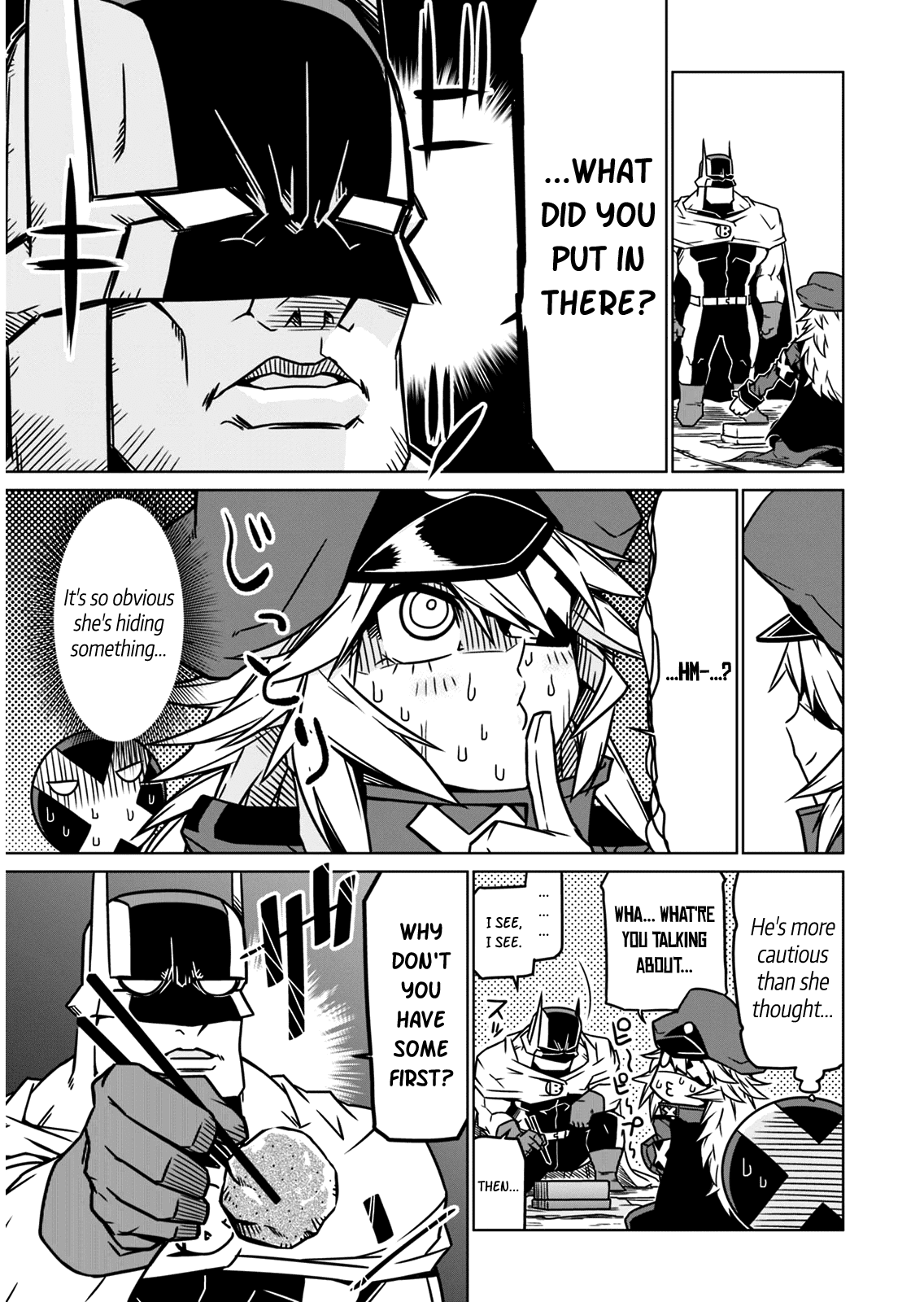 Zannen Jokanbu Black General-san Chapter 12 page 5 - Chapter 12: Operation Chemical Lunch