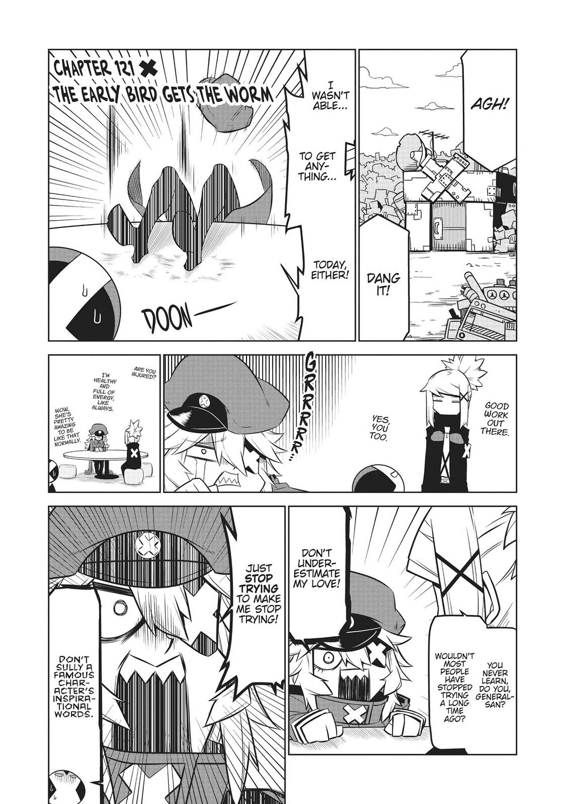 Zannen Jokanbu Black General-san Chapter 121 page 1 - Chapter 121