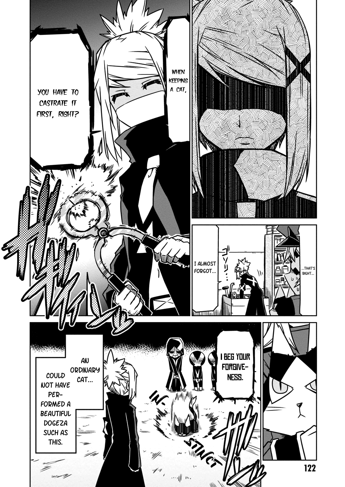 Zannen Jokanbu Black General-san Chapter 13 page 8 - Chapter 13: Terror: A New Species' Explosive Birth!