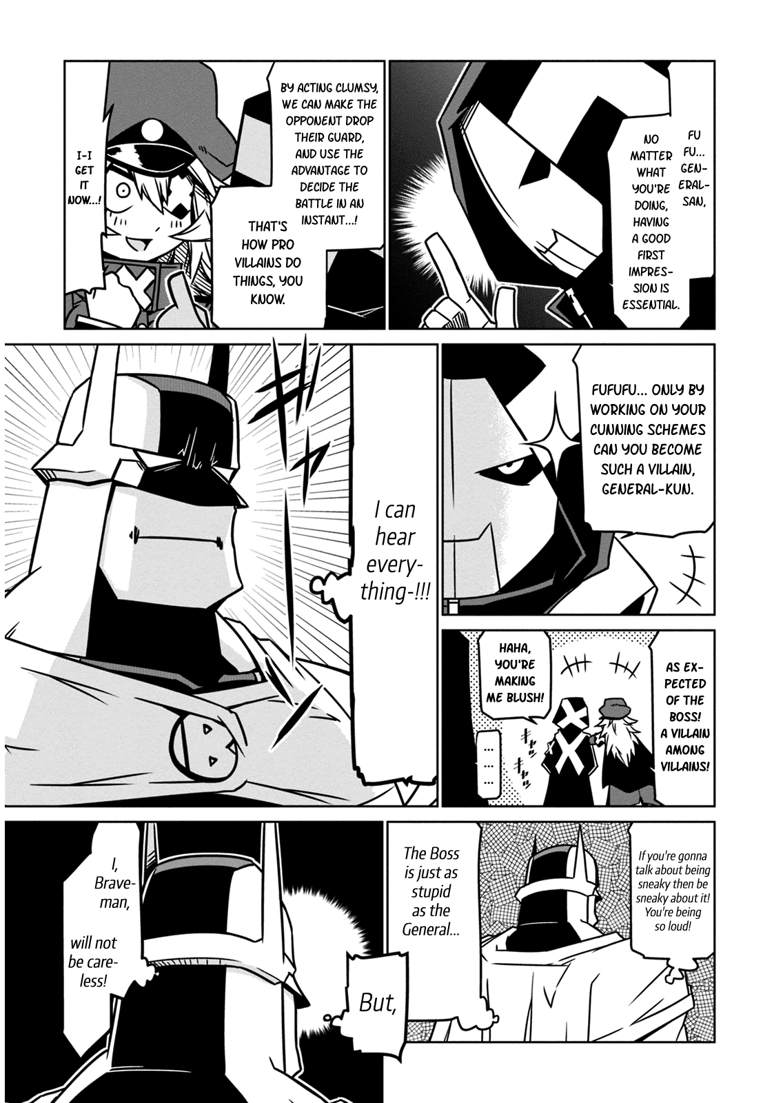 Zannen Jokanbu Black General-san Chapter 14 page 4 - Chapter 14: Attack of the Boss!