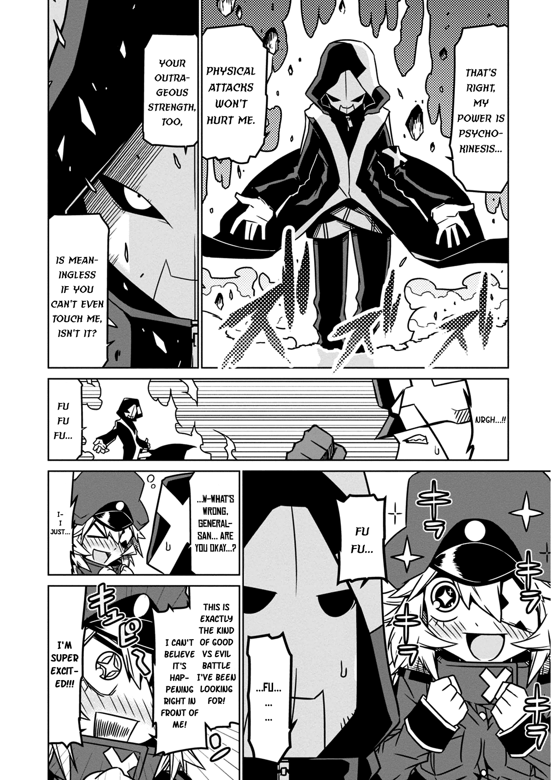 Zannen Jokanbu Black General-san Chapter 14 page 7 - Chapter 14: Attack of the Boss!