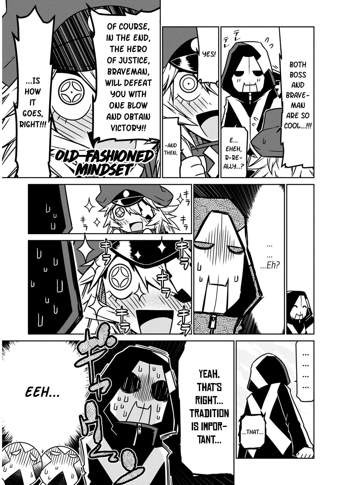 Zannen Jokanbu Black General-san Chapter 14 page 8 - Chapter 14: Attack of the Boss!