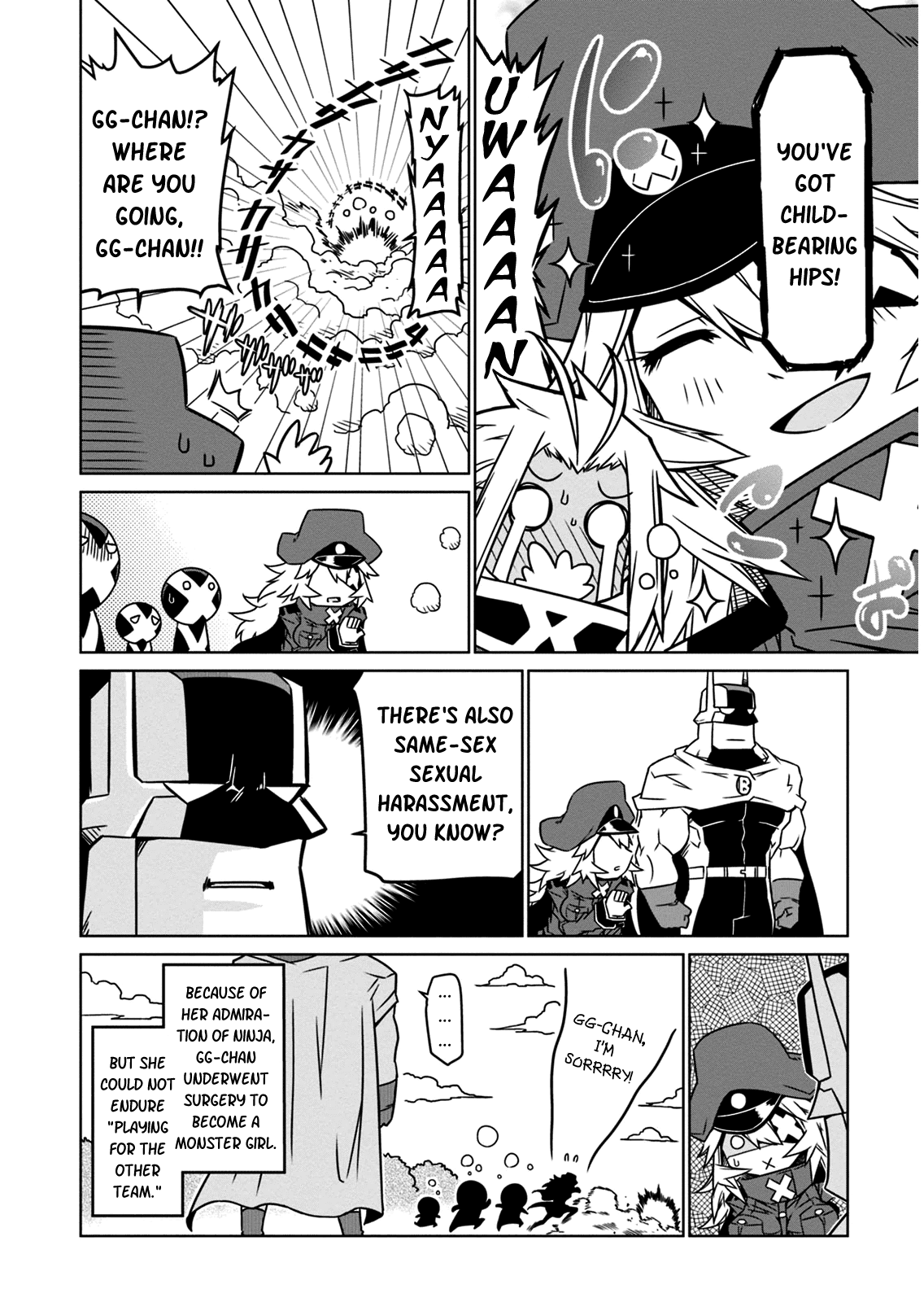 Zannen Jokanbu Black General-san Chapter 15 page 10 - Chapter 15: Dark Skinned Monster Girl