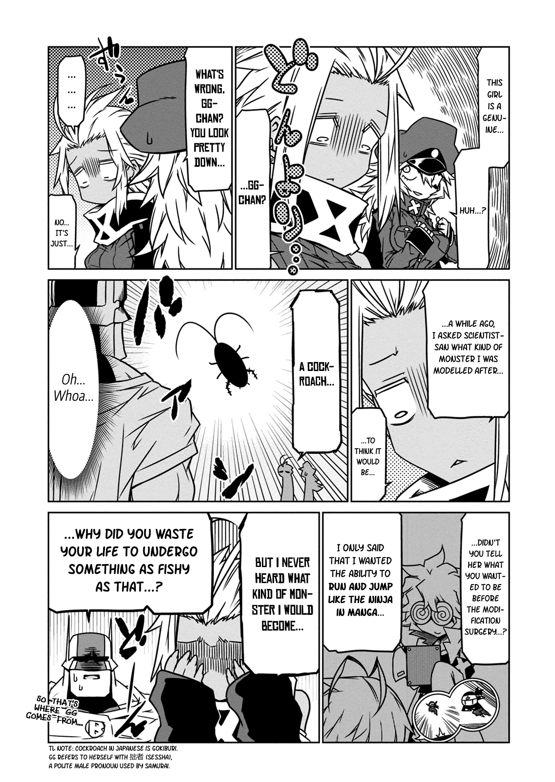Zannen Jokanbu Black General-san Chapter 15 page 4 - Chapter 15: Dark Skinned Monster Girl
