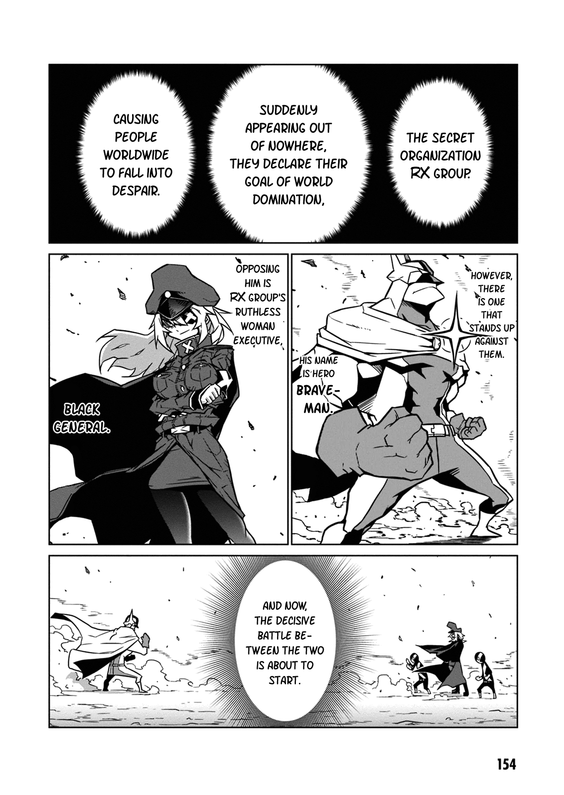 Zannen Jokanbu Black General-san Chapter 16.5 page 2 - Chapter 16.5: Special Edition x Oneshot Version: Precarious Woman Executive Miss Black General