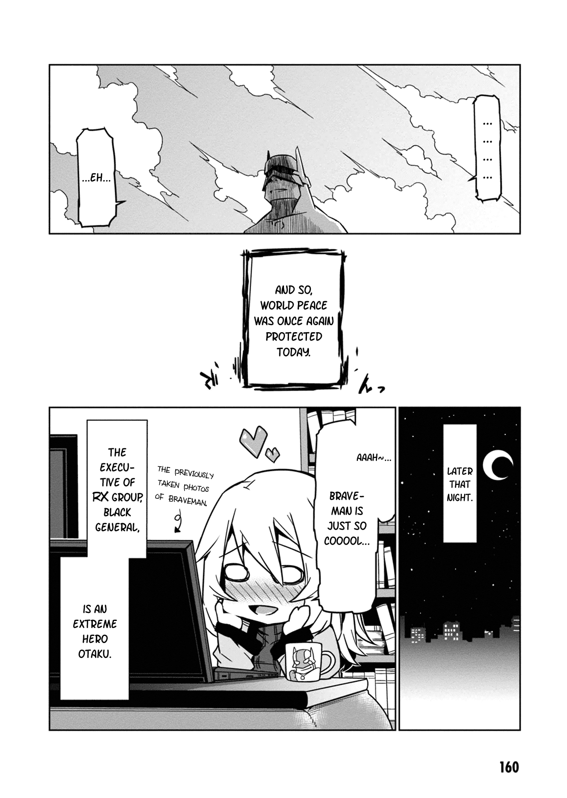 Zannen Jokanbu Black General-san Chapter 16.5 page 8 - Chapter 16.5: Special Edition x Oneshot Version: Precarious Woman Executive Miss Black General