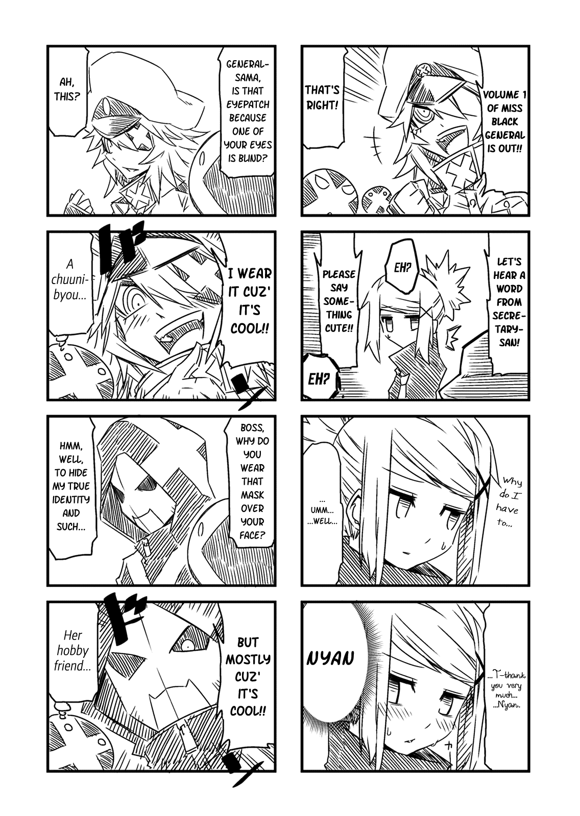 Zannen Jokanbu Black General-san Chapter 16.5 page 9 - Chapter 16.5: Special Edition x Oneshot Version: Precarious Woman Executive Miss Black General