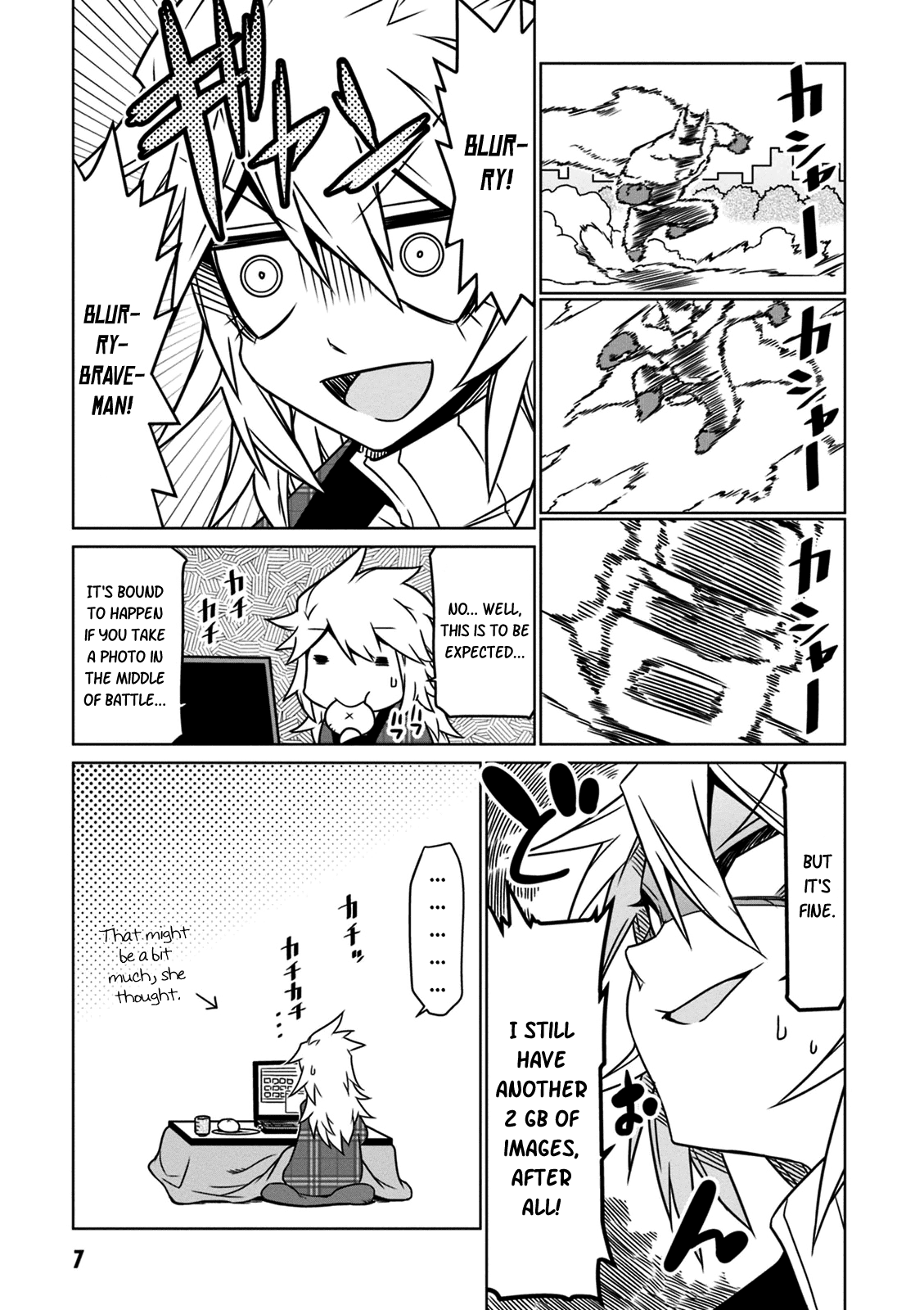 Zannen Jokanbu Black General-san Chapter 17 page 8 - Chapter 17: My Sweet Memories