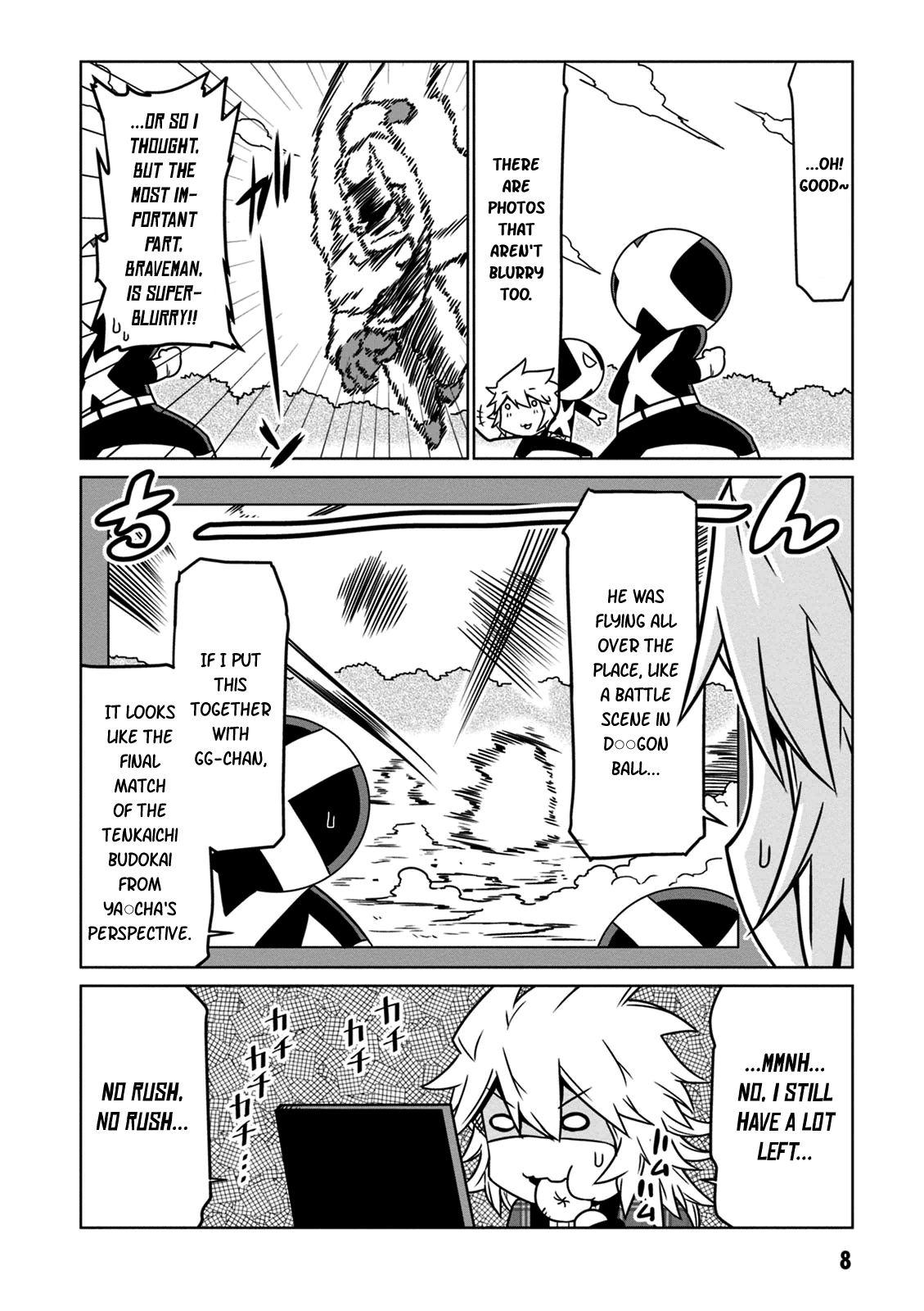 Zannen Jokanbu Black General-san Chapter 17 page 9 - Chapter 17: My Sweet Memories