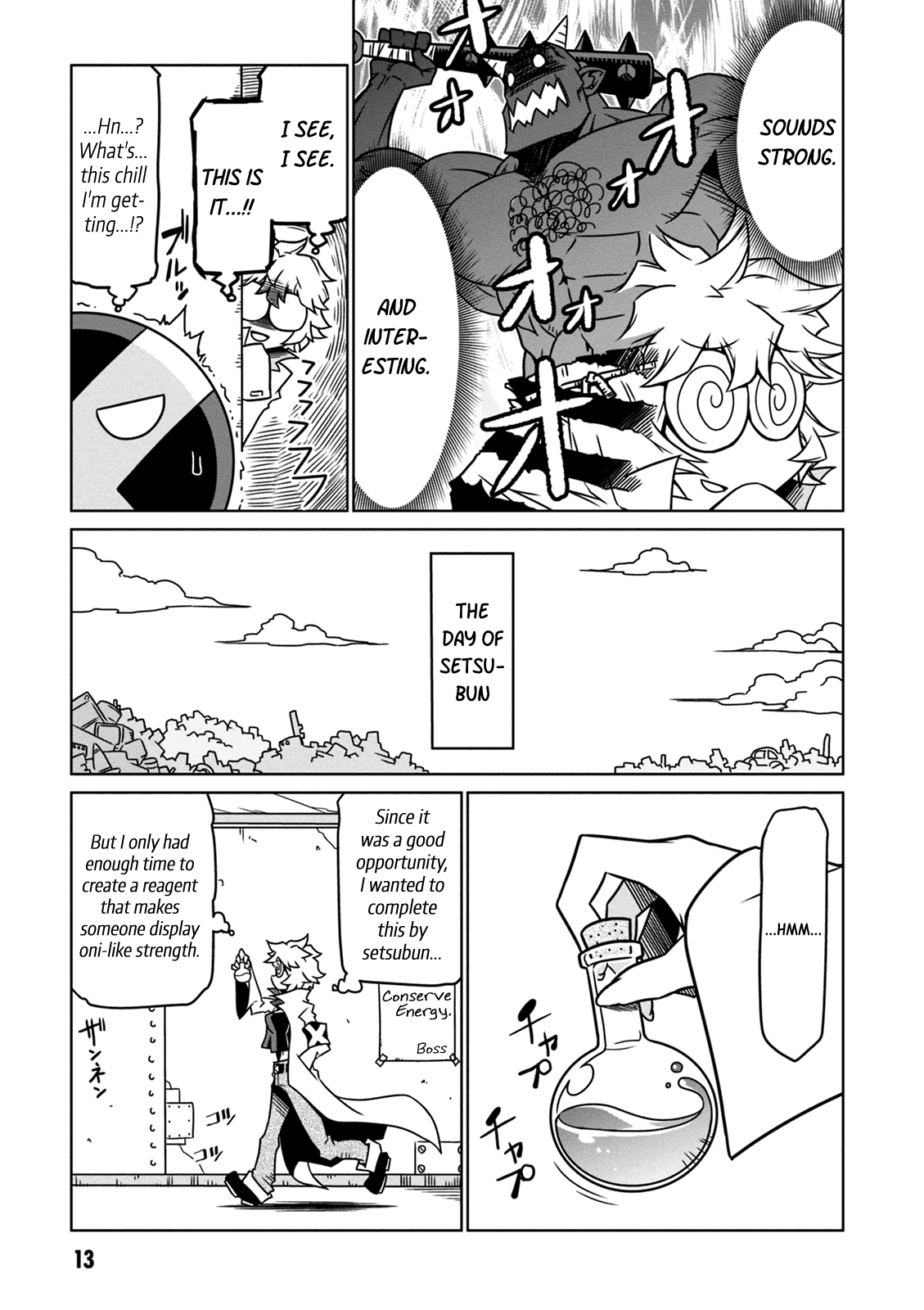 Zannen Jokanbu Black General-san Chapter 18 page 3 - Chapter 18: Out With Demons and Luck