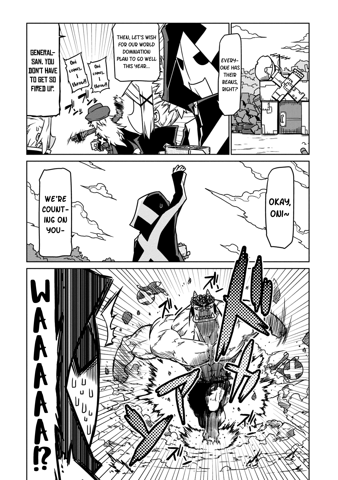 Zannen Jokanbu Black General-san Chapter 18 page 5 - Chapter 18: Out With Demons and Luck
