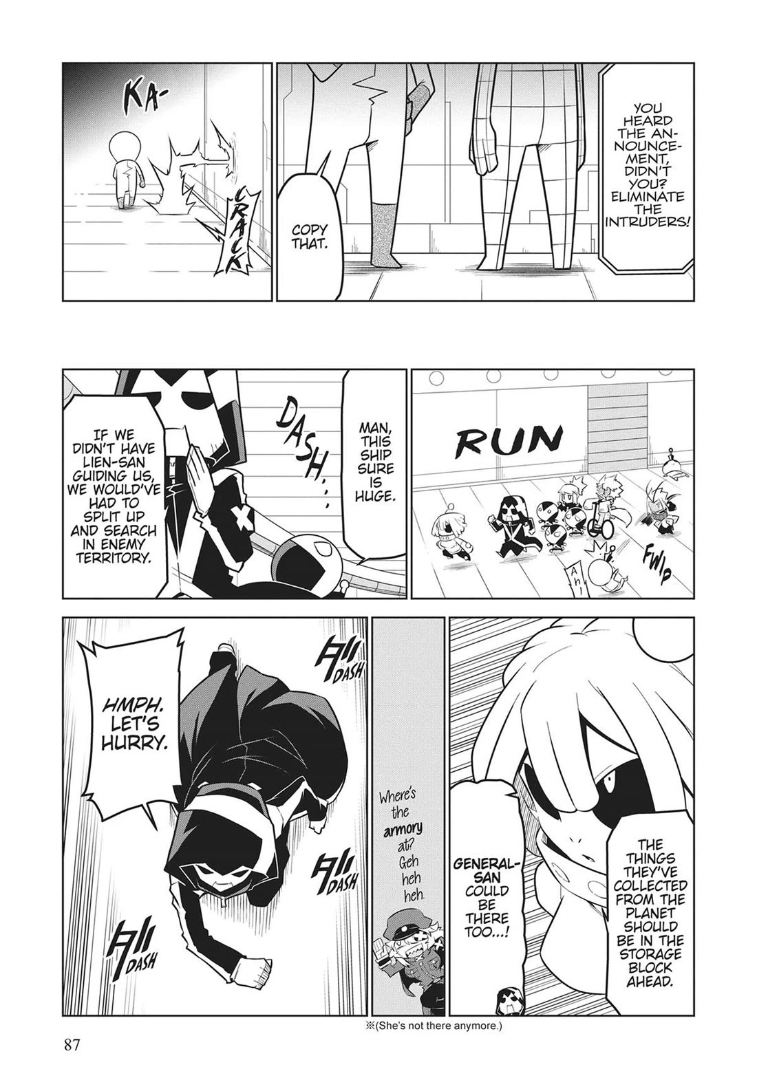 Zannen Jokanbu Black General-san Chapter 180 page 3 - Chapter 180