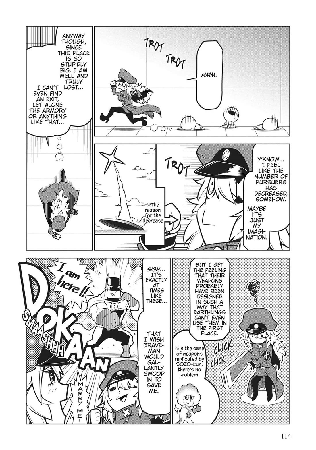 Zannen Jokanbu Black General-san Chapter 182 page 8 - Chapter 182