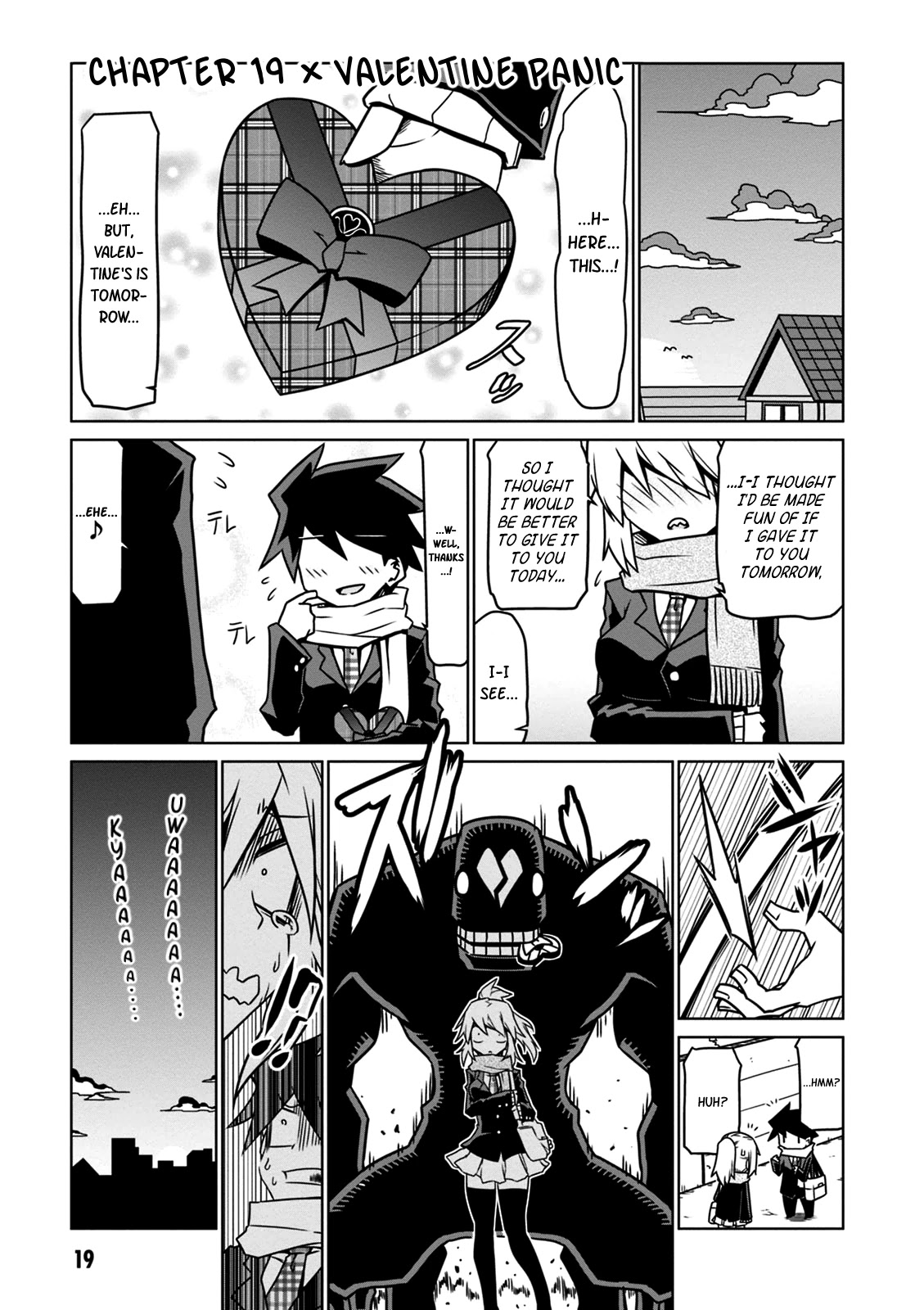 Zannen Jokanbu Black General-san Chapter 19 page 1 - Chapter 19: Valentine Panic