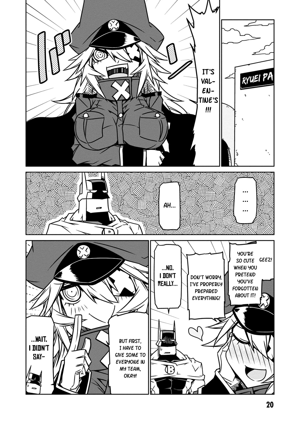 Zannen Jokanbu Black General-san Chapter 19 page 2 - Chapter 19: Valentine Panic