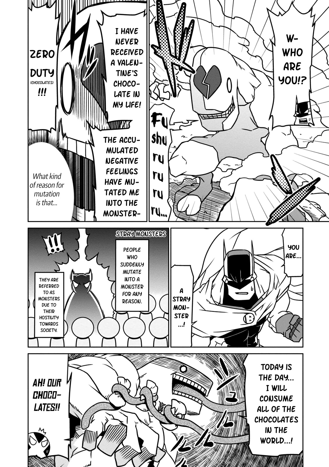 Zannen Jokanbu Black General-san Chapter 19 page 4 - Chapter 19: Valentine Panic
