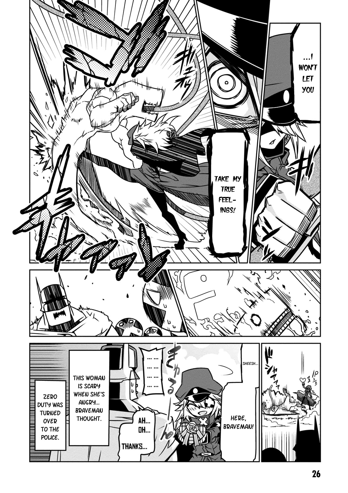 Zannen Jokanbu Black General-san Chapter 19 page 8 - Chapter 19: Valentine Panic