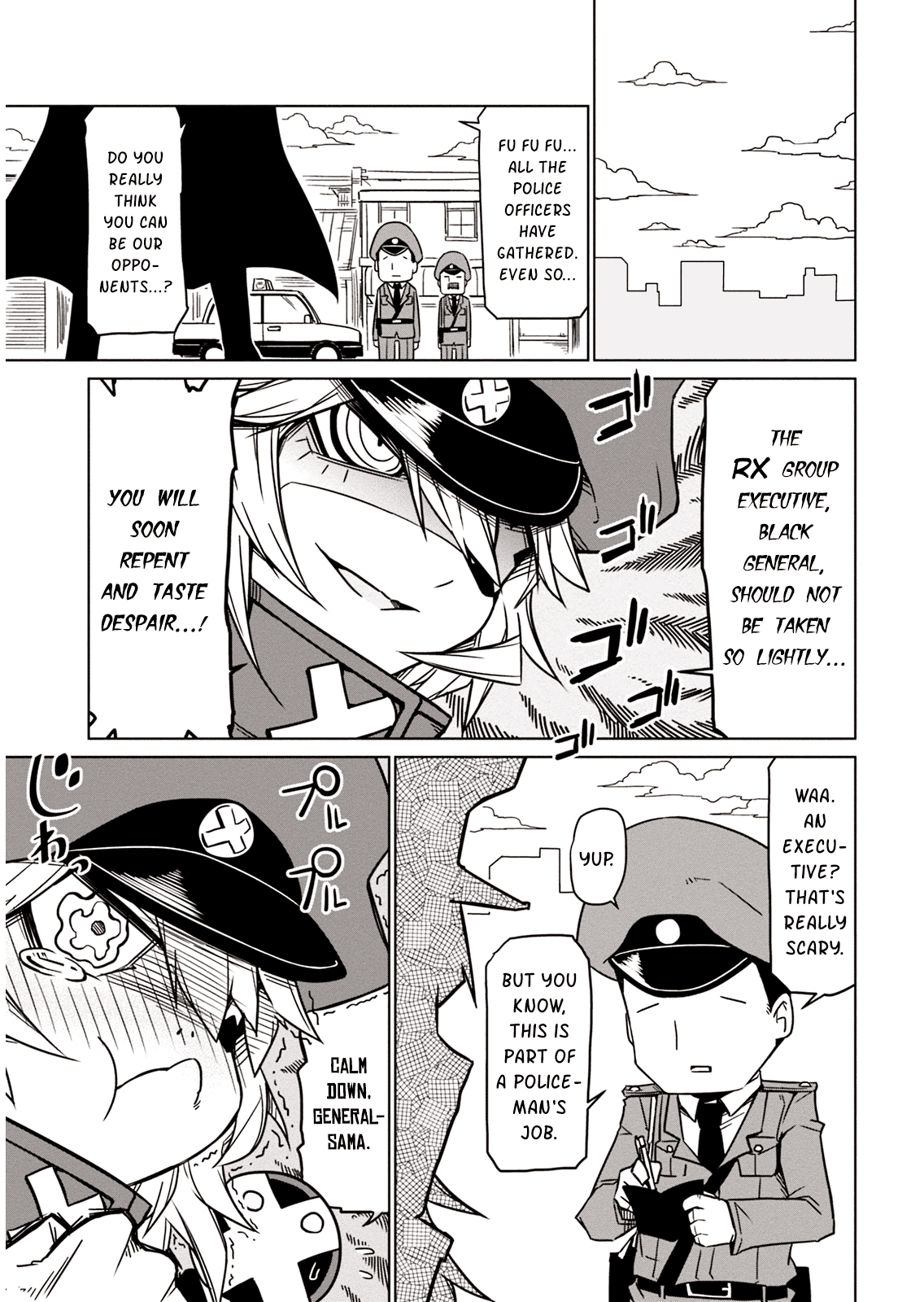 Zannen Jokanbu Black General-san Chapter 2 page 3 - Chapter 2: Cosy Workplace