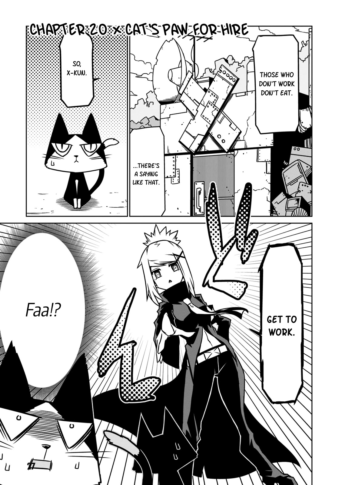 Zannen Jokanbu Black General-san Chapter 20 page 1 - Chapter 20: Cat's Paw for Hire