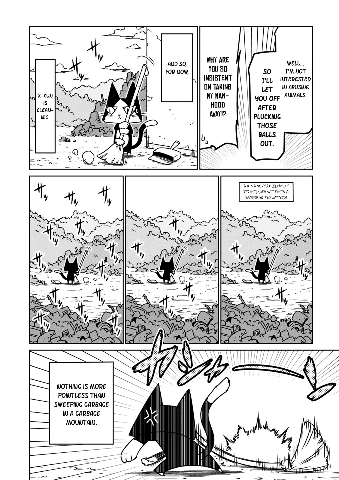 Zannen Jokanbu Black General-san Chapter 20 page 4 - Chapter 20: Cat's Paw for Hire